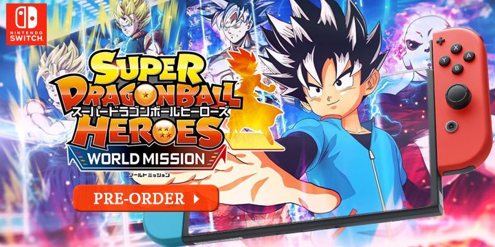 Super Dragon Ball Heroes: World Mission, Bandai Namco, Nintendo Switch, Switch, US, North America, Europe, Asia, Japan, West, release date, price, game, gameplay, features, trailer