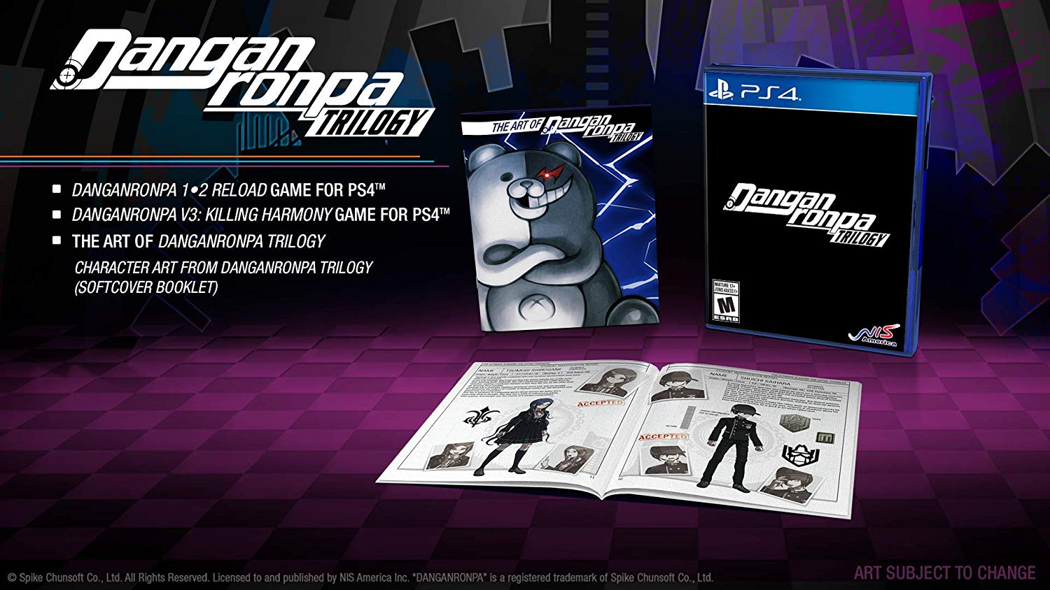 Danganronpa Trilogy, PlayStation 4, PS4, Europe, US, North America, price, pre-order, release date, gameplay, features, screenshots, NIS America