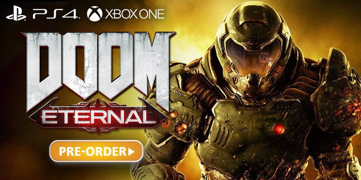 DOOM Eternal, Bethesda, PlayStation 4, PS4, Xbox One, XONE, US, North America, Europe, PAL, release date, features, gameplay, price, pre-order