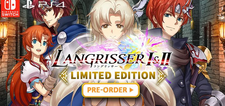 Langrisser I & II, Limited Edition Box, Limited Edition, PlayStation 4, PS4, Nintendo Switch, Switch, release date, gameplay, price, pre-order, Japan, Chara-Ani