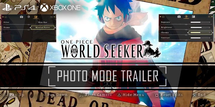 One Piece: World Seeker, PS4, Xbox One, XONE, PlayStation 4, photo mode, update, news, Asia, US, Europe, Japan, North America, Australia, photo mode teaser