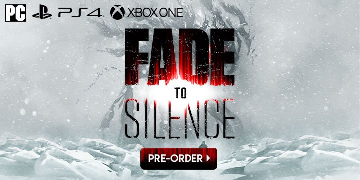  Fade to Silence, PS4, XONE, PC, PlayStation 4, Xbox One, Windows, THQ Nordic, US, Europe