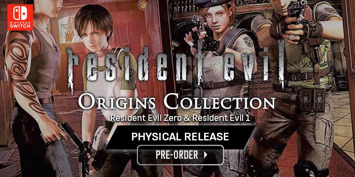 Resident Evil: Origins Collection, Nintendo Switch, Switch, Resident Evil Zero, Resident Evil 1, Remaster, release date, price, gameplay, features, physical, pre-order, Capcom