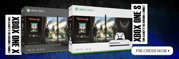 Xbox, Xbox One, Xbox One S, Xbox One X, Microsoft, accessories, Xbox Wireless Controller, Xbox Wireless Controller (Sport Red Special Edition), Xbox One X 1TB (Tom Clancy’s The Division 2 Bundle), Xbox One S 1TB (Tom Clancy’s The Division 2 Bundle), Tom Clancy's The Division 2