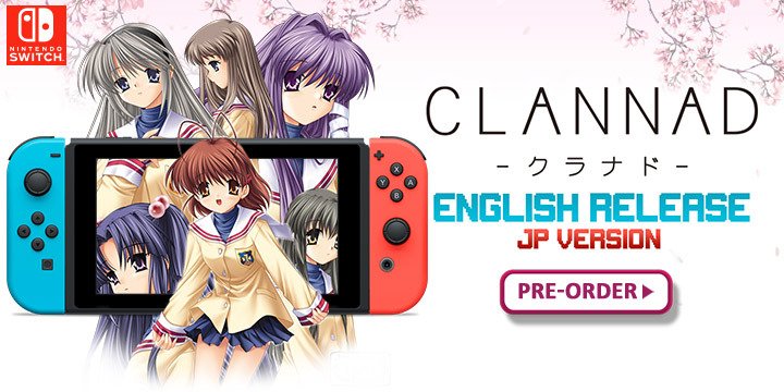 Clannad Side Stories Switch physical pre-orders open, supports English