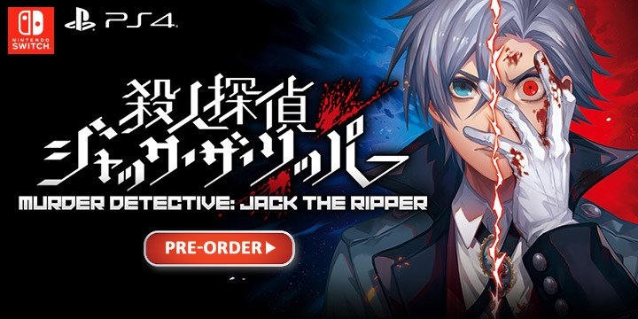Satsujin Tantei Jack the Ripper, Murder Detective: Jack the Ripper, 殺人探偵ジャック・ザ・リッパー, Japan, Nippon Ichi Software, Ps4, Switch, PlayStation 4, Nintendo Switch