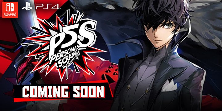Persona 5 Scramble: The Phantom Strikers Announced for PS4 & Switch