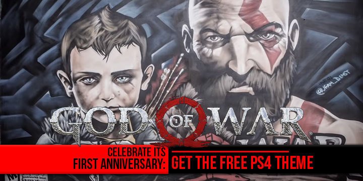 God of War, PS4, PlayStation 4, update, Santa Monica Studios, Sony Interactive Entertainment, Thank You, Anniversary