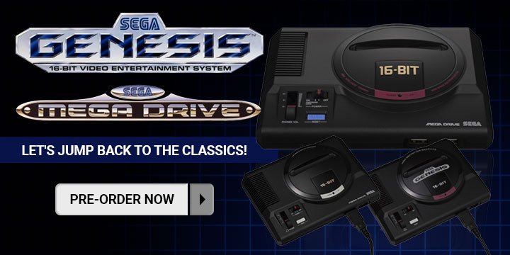 Mega Drive Mini, Sega Mega Drive Mini W, Sega Genesis Mini, Sega Mega Drive Mini, Japan, Europe, Australia, US, North America, Sega, console, release date, price, pre-order