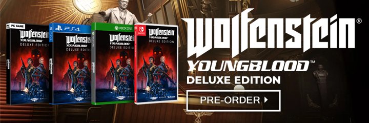 Wolfenstein: Youngblood, Deluxe Edition, PlayStation 4, Xbox One, Nintendo Switch, PC, Bethesda, release date, price, gameplay, features, trailer, pre-order