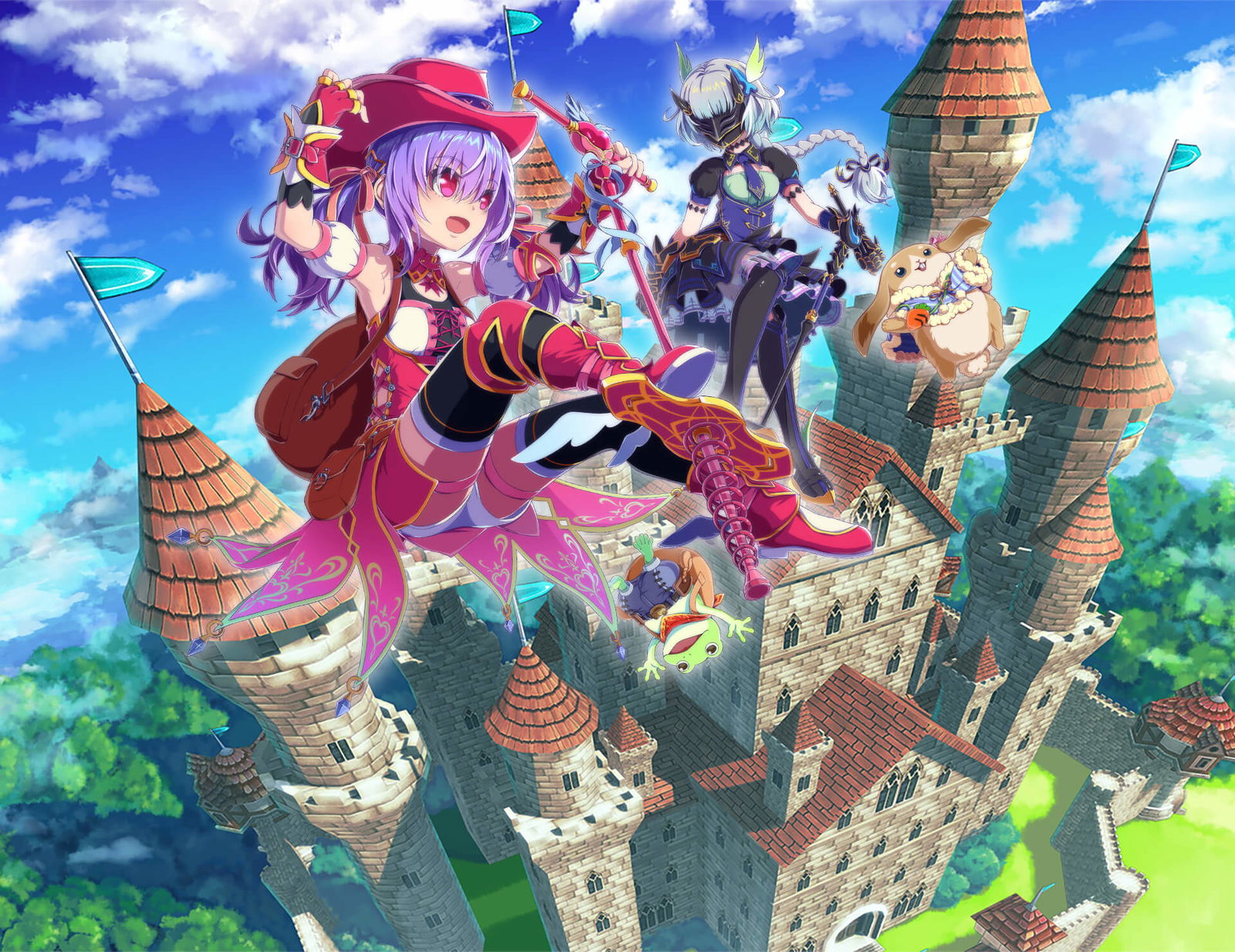 Hopping Girl Kohane Jumping Kingdom for NS Jump around!