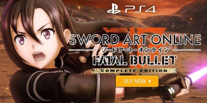 Sword Art Online, Sword Art Online: Fatal Bullet, Sword Art Online: Fatal Bullet [Complete Edition], Bandai Namco, Nintendo Switch, Switch, Europe, Japan, Asia, Pre-order