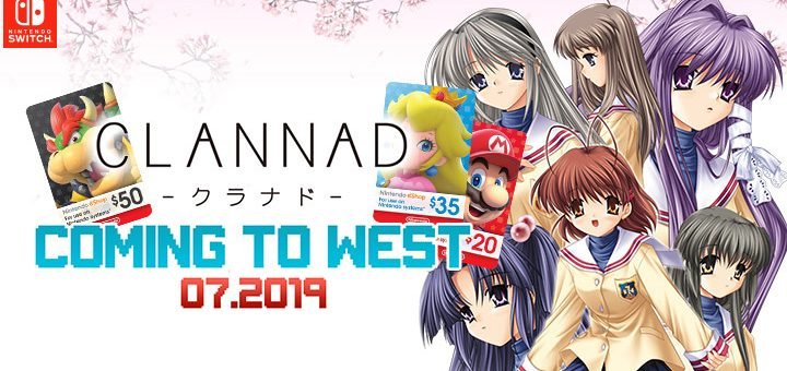 Clannad, Nintendo Switch, Switch, English, West, release date, gameplay, features, price, prototype, update, news, digital