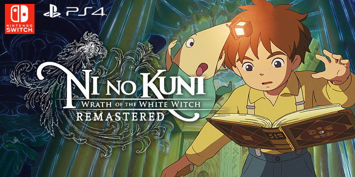 Ni no Kuni: Wrath of the White Witch Remastered for PS4 & Original ...