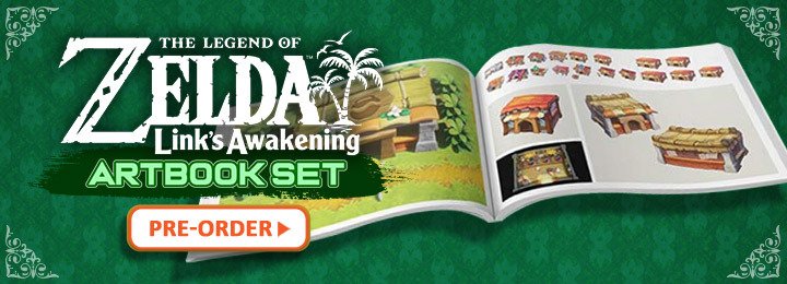 Link's Awakening Artbook Set, The Legend of Zelda: Link's Awakening Artbook Set, release date, Japan, Switch, Nintendo Switch, pre-order, price
