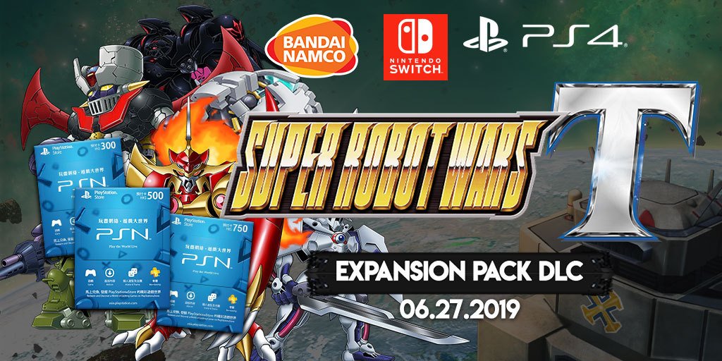 Super Robot Wars T, Nintendo Switch, Asia, PlayStation 4, Switch, DLC, Expansion Pack, update, patch, release date, English, Bandai Namco, price, news