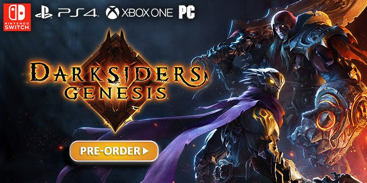Darksiders, Darksiders: Genesis, PlayStation 4, Xbox One, Nintendo Switch, Windows PC, US, Europe, THQ Nordic, Pre-order, Collector's Edition, Nephilim Edition