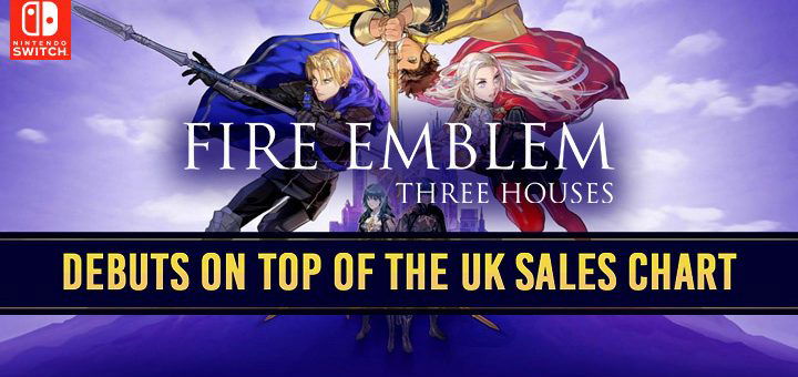 Fire Emblem: Three Houses, Nintendo, US, North America, Europe, PAL, Australia, Asia, Japan, game, release date, Nintendo Switch, Switch, news, update, sales, UK sales chart