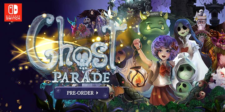 Ghost Parade, Nintendo Switch, Switch, North America, US, release date, gameplay, features, price, pre-order, Aksys Games 