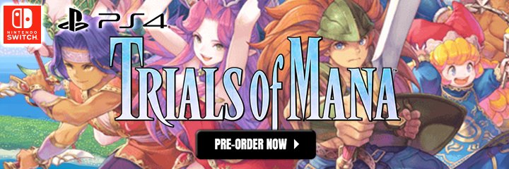 Trials of Mana, PS4, Switch, PlayStation 4, Nintendo Switch, US, North America, Europe, EU, release date, gameplay, price, pre-order, Gamescom 2019, Square Enix, news, update