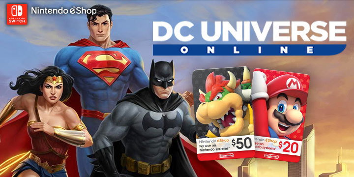 DC Universe Online for Nintendo Switch - Winners take all! - Playasia Blog