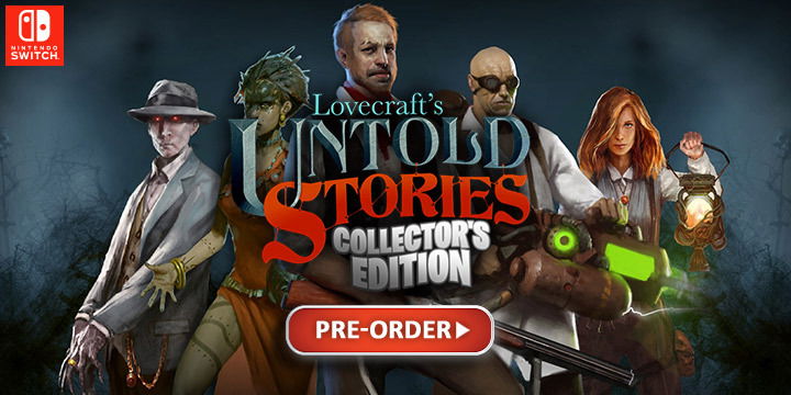 Lovecraft's Untold Stories Collector's Edition Coming To Switch!