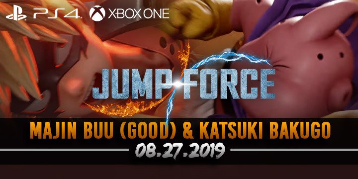 Jump Force, PlayStation 4, Xbox One, gameplay, price, features, US, North America, Europe, update, news, new trailer, Majin Buu, Majin Buu trailer, DLC, DLC character, Katsuki Bakugo