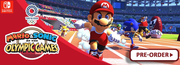 Mario & Sonic at the Olympic Games: Tokyo 2020, Tokyo Olympics 2020, Nintendo Switch, Switch, US, Europe, Japan, Asia, Pre-order, Sega