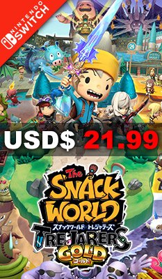 THE SNACK WORLD: TREJARERS GOLD Level 5