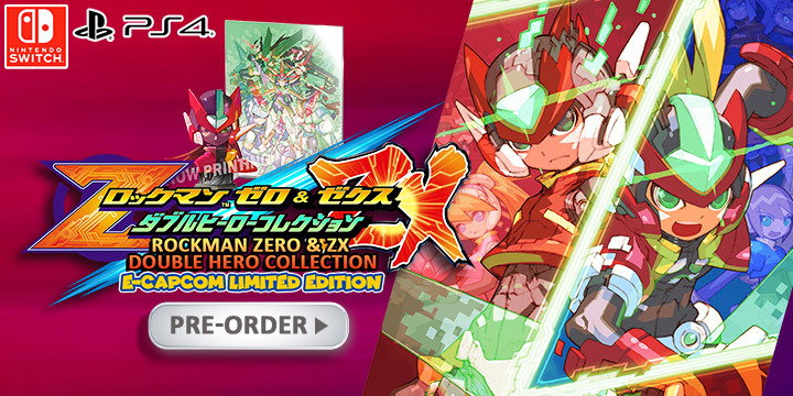 Rockman Zero & ZX Double Hero Collection [e-Capcom Limited Edition