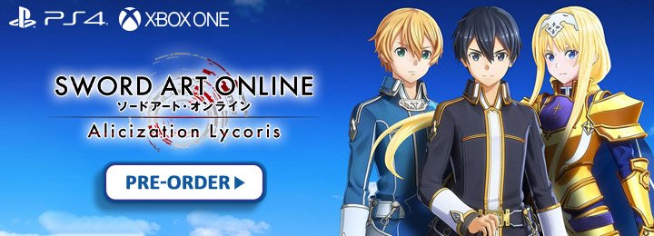 Sword Art Online: Alicization Lycoris, SAO: Alicization Lycoris, Bandai Namco, japan release date, gameplay, us, north america, features, ps4, playstation 4, xbox one, new cutscenes, alice and asuna first encounter, Eugeo's restraint