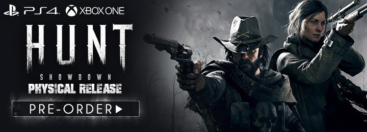  Hunt: Showdown, PS4, XONE, PlayStation 4, Xbox One, US, Europe, Pre-order, Deep Silver, Koch Media, physical release, physical