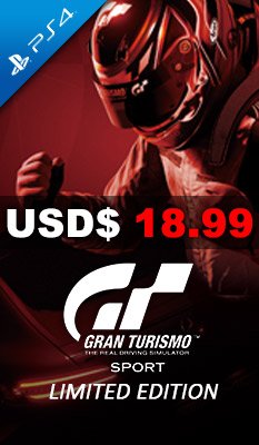GRAN TURISMO SPORT [LIMITED EDITION] Sony Computer Entertainment