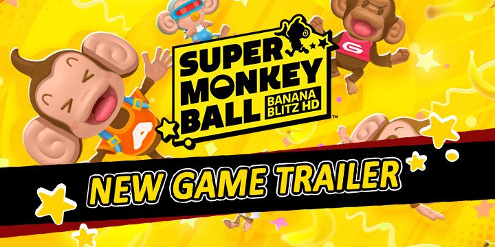 Super Monkey Ball: Banana Blitz HD, Super Monkey Ball: Banana Blitz, Tabegoro! Super Monkey Ball, Super Monkey Ball: Banana Blitz Remastered, PS4, XONE, Switch, PlayStation 4, Xbox One, Nintendo Switch, Pre-order, Sega