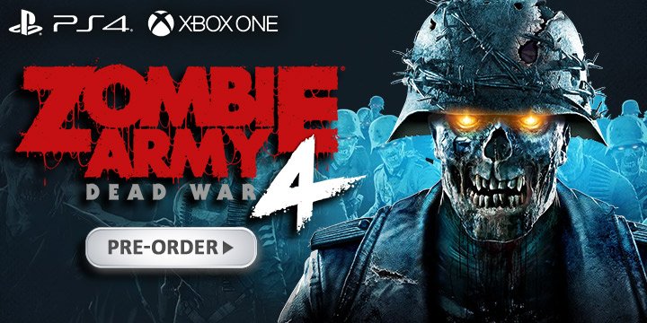 zombie army 4: dead war ,ps4, playstation 4,xone, xbox one, europe, asia, north america, us, release date, gameplay, features, price,pre-order, rebellion