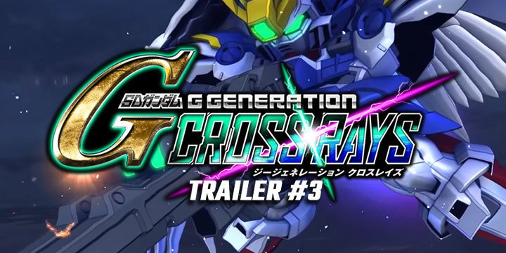 Gundam, SD Gundam G Generation Cross Rays, Bandai Namco, PS4, Switch, Nintendo Switch, PlayStation 4, Asia, Japan, updates, news, new trailer, third trailer
