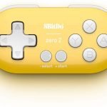 8BitDo Zero 2 for Nintendo Switch, 8BitDo Zero 2, 8BitDo, Bluetooth Gamepad, Pink, Yellow, Turquoise, Pre-order, Accessories