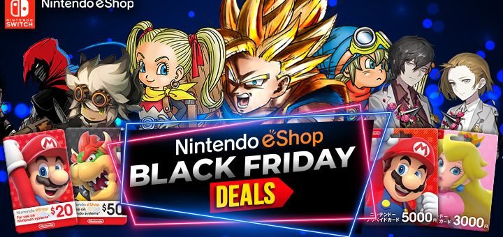 Nintendo Switch eShop Black Friday Deals 2022 