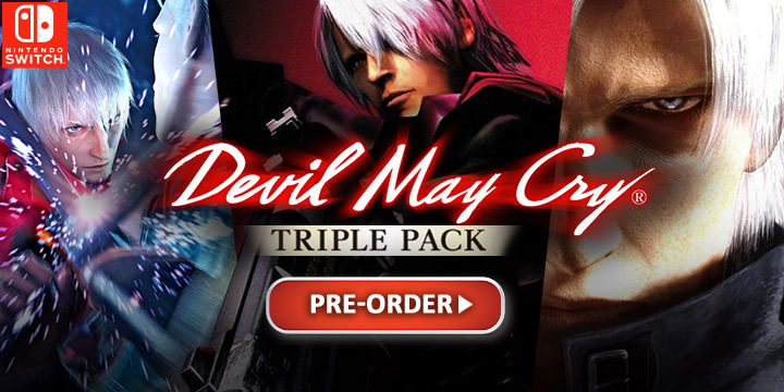 Devil May Cry Triple Pack Switch Release is a Multi-Language Version!