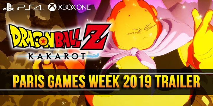dragon ball z: kakarot, dragon ball z game, ps4, playstation 4 , xone, xbox one, , north america,us, europe, australia, japan, asia, release date, gameplay, features, price, pre-order now, new trailer, paris games week 2019