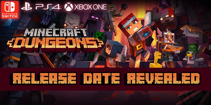 minecraft dungeons, double eleven,mojang, xbox game studios , us, north america,europe, release date, gameplay, features, price,pre-order now, ps4, playstation 4, xone, xbox one, switch, nintendo switch
