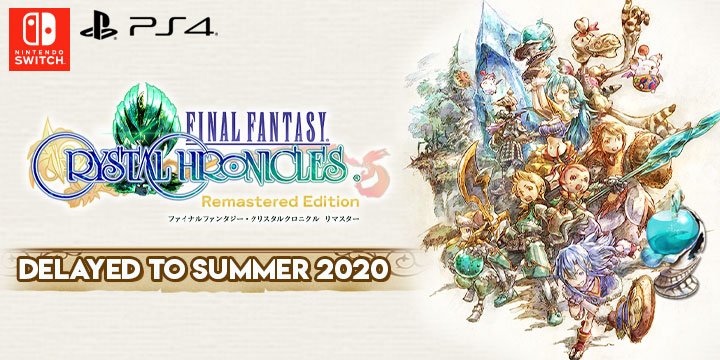 final fantasy crystal chronicles, final fantasy crystal chronicles remastered edition, japan, Square enix, release date, gameplay, features, price,pre-order now, ps4, playstation 4,switch, nintendo switch, delayed to summer 2020