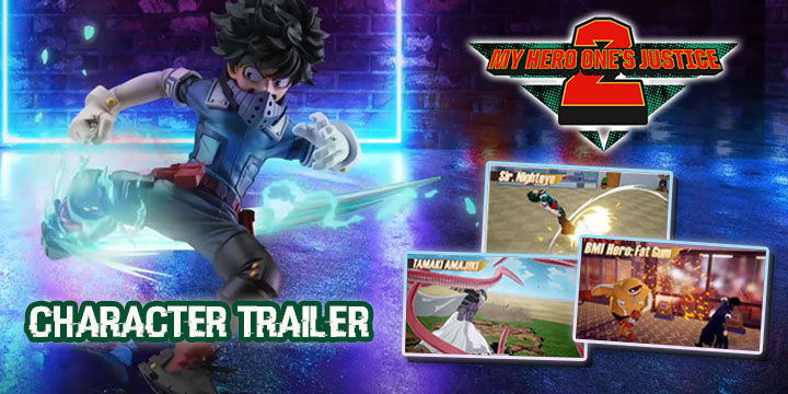  My Hero One's Justice 2, My Hero One's Justice, My Hero Academia, Boku no Hero Academia, PS4, PlayStation 4, Xbox One, XONE, Nintendo Switch, Switch, Pre-order, Bandai Namco Entertainment, Bandai Namco, Boku no Hero Academia: One's Justice 2, characters, update, Japan, character trailer