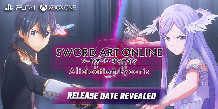 sword art online, sword art online: alicization Lycoris, japan,bandai namco, release date, gameplay, features, price,pre-order now, ps4, playstation 4,xbox one, release date