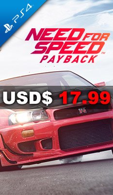NEED FOR SPEED PAYBACK Electronic Arts