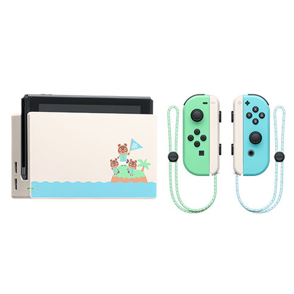 Animal Crossing: New Horizons, Nintendo, Nintendo Switch, Nintendo Switch Lite, Special Edition Nintendo Switch, Animal Crossing: New Horizons themed Nintendo Switch console, Aloha Edition Carrying Case And Screen Protector