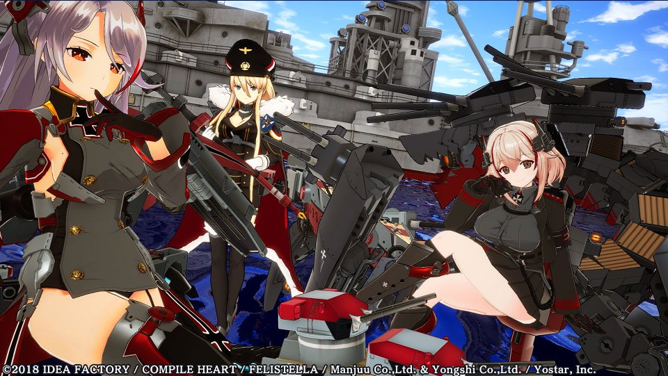 Azur Lane: Crosswave, Azur Lane Crosswave, Idea Factory, Compile Heart, West, PS4, PlayStation 4, Pre-order, Commander's Calendar Edition, gameplay, features, price, release date, news, update, western release, Europe, DLC characters, DLC, Taihou, Roon