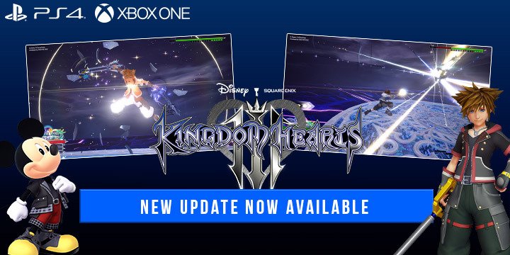 Kingdom Hearts III, Square Enix, XONE, PS4, US, Europe, Australia, Japan, update, trailer, trailer, DLC, Re:Mind, update, features, screenshots, gameplay, Asia, 