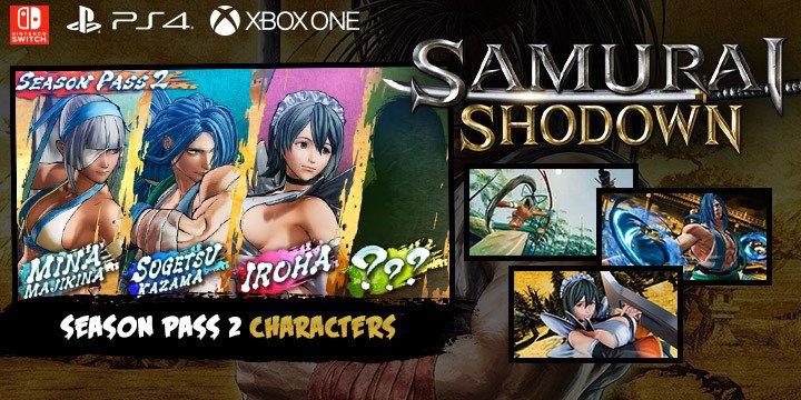 Samurai Spirits, Samurai Shodown, SNK, PS4, PlayStation 4, Japan, US, North America, Nintendo Switch, Switch, Xbox One, XONE, DLC, additional character, Season Pass 2, new trailer, character trailer, news, update, gameplay, features, pre-order