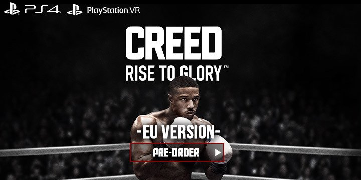 Creed: Rise to Glory, PS4, PlayStation 4, PSVR, PlayStation VR, VR, Virtual Reality, Europe, Sony Interactive Entertainment